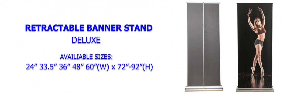 Deluxe Retractable Banner Stand
