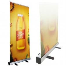 60"W x 72 ～ 90"H，Heavy-Duty Retractable Roll Up Banner Stand（150x180 ～ 230cm）