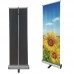 24"W x 72 ～ 80"H，Heavy-Duty Retractable Roll Up Banner Stand（61x180 ～ 200cm）