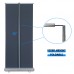 33 ½"W x 80"H，Standard Retractable Roll Up Banner Stand（85x200cm）