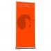 33 ½"W x 80"H，Standard Retractable Roll Up Banner Stand（85x200cm）