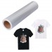 High Temperature PET Clear Tape 24"x50ft (0.61x15m) Roll for Printable Heat Transfer Vinyl