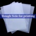 Waterproof Inkjet Instant-Dry Transparency Film for Silk Screen Printing 5 mil,8 ½ x 11 inches (100 sheets)