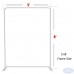 5 x 7 ½ft Tube Tension Fabric Display Frame 60"x90"（WxH）（Hardware Only）