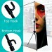 New & Premium Adjustable and Foldable X-Frame Banner Stand 24" Width and 60"-72" Height New & Premium Adjustable and Foldable X-Frame Banner Stand 24" Width and 60"-72" Height