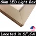 Single-sided Extra-thin Led Light Box for Backlit Film 36"x48" Single-sided Extra-thin Led Light Box for Backlit Film 36"x48"