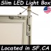 Single-sided Extra-thin Led Light Box for Backlit Film 36"x48" Single-sided Extra-thin Led Light Box for Backlit Film 36"x48"