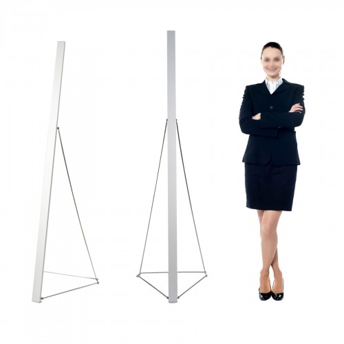 Double side poster foam sign stand Holder for board floor standing tripod，1 Pk 